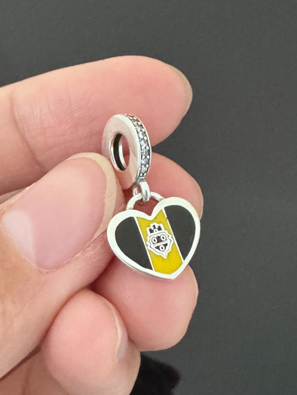 Original Pandora Pittsburgh  Flag  Charm
